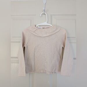 Zara cream Knit Top